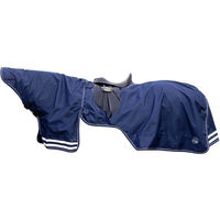 Produktbild von HKM Ausreitdecke aus Fleece mit abnehmbarem Halsteil Dunkelblau