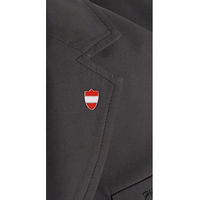 Produktbild von HKM Austria Ansteckflagge Set 2 Stück Schwarz Rot