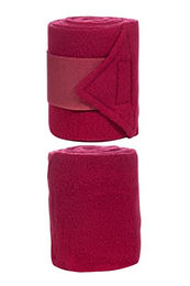 HKM Bandagen Classic Beinschutz Weinrot 2m Set – Bild 1 von 1