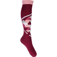 Produktbild von HKM Barcelona Reitsocken Unisex Rosa Größe 39/42