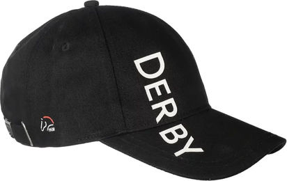 Produktbild von HKM Baseball Kappe Derby Schwarz Unisex