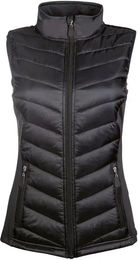 HKM Basel Daunenweste Damen Winter Grau Schwarz XL – Bild 1 von 1