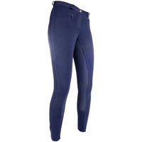 Produktbild von HKM Basic Reithose Damen mit Mid Grip in Blau Größe 36