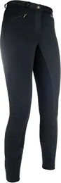 HKM Basic Reithose Damen mit Mid Grip in Schwarz – Bild 1 von 1
