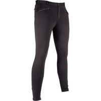 Produktbild von HKM Basic Reithose mit Mid Grip für Herren in Schwarz Größe 54