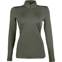 Produktbild von HKM Basic Reitshirt Damen Langarm Grün XS