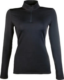 HKM Basic Reitshirt Damen Langarm Schwarz XL – Bild 1 von 1