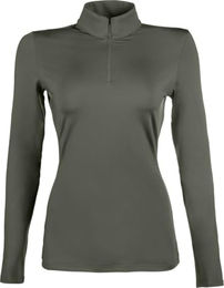 HKM Basic Sweatshirt B5900 Dunkelgrün XL – Bild 1 von 3