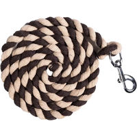 Produktbild von HKM Baumwollleine mit Karabiner in Braun