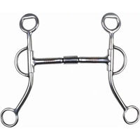 Produktbild von HKM Billy Allen Western Snaffle-Trense für Pferde aus Edelstahl in Silber