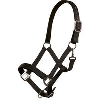 Produktbild von HKM Breakaway Nylonhalfter für Pferde in Schwarz