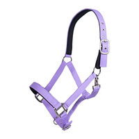 Produktbild von HKM Breakaway Sicherheitshalfter für Warmblut mit Klettverschluss in Flieder