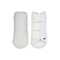 Produktbild von HKM Breath Gamaschen Beinschutz aus 3D-Mesh Offwhite Weiß Größe L