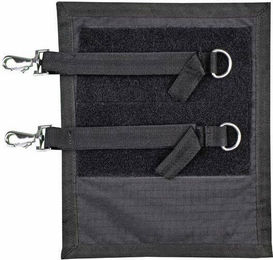 HKM Brustverlängerungsstück für Outdoordecken aus Polyester in Schwarz – Bild 1 von 2