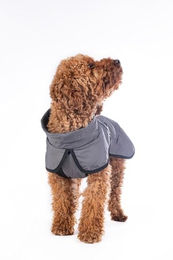 Produktbild von HKM Buddy Hundemantel Fleece Dunkelgrau Größe L