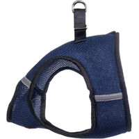 Produktbild von HKM Buddy Soft Hundegeschirr Blau Größe S mit Metallbeschlägen