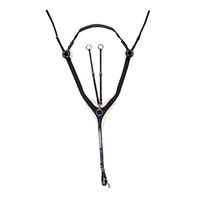 Produktbild von HKM Cambridge Leder Vorderzeug Schwarz für Warmblut