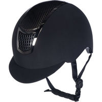 Produktbild von HKM Carbon Professional Reithelm Schwarz VG1 01.040 201412 aus Polyester Grösse 56-58 cm