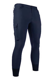 HKM Cargo Reithose für Herren Dunkelblau Größe 52 wasserabweisend mit Lycra – Bild 1 von 2