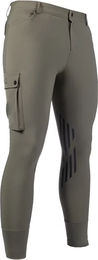 HKM Cargo Reithose für Herren mit Mid Grip in Grün Größe 56 – Bild 1 von 1