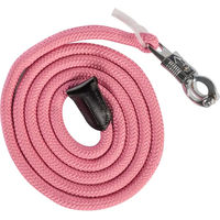 Produktbild von HKM Carlotta Reit-Longe aus Leder mit Panik-Karabinerhaken in Rosa