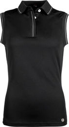 HKM Catherine Ärmelloses Reitpolo für Damen Schwarz XS – Bild 1 von 1