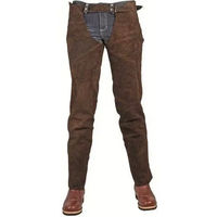 Produktbild von HKM Chaps aus Leder für die Arbeit Braun Unisex XS