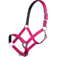 Produktbild von HKM Charming Nylonhalfter für Pferde mit weichem Futter in Rosa