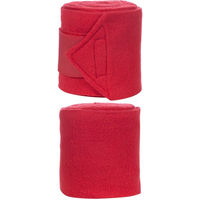 Produktbild von HKM Classic Bandagen Beinschutz Rot 4er Set 300 cm