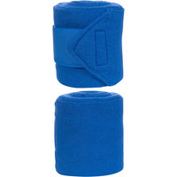 Produktbild von HKM Classic Gamaschen aus Fleece Blau 4er Pack für Pferde