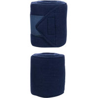 Produktbild von HKM Classic Gamaschen aus Fleece Blau 4er Pack für Pferde