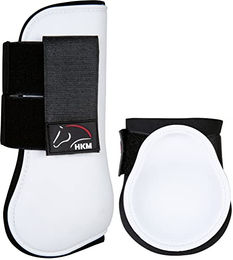 HKM Classic Gamaschen und Streichkappen Set Weiß für Ponys – Bild 1 von 1