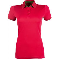 Produktbild von HKM Classico Reit-Poloshirt für Mädchen in Rot Größe 14 Jahre