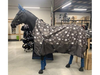HKM Cleveland Stars Pferdedecke aus Polarfleece in Hellgrau 155 – Bild 1 von 4
