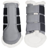 Produktbild von HKM Comfort Dressurgamaschen aus Kunstleder Grau M