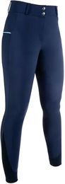 HKM Comfort Flo Reithose Damen mit Full Grip in Blau Größe 34 – Bild 1 von 1