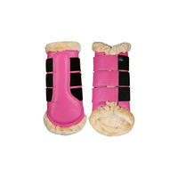 Produktbild von HKM Comfort Gamaschen Beinschutz Pink Größe L