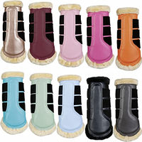 Produktbild von HKM Comfort Gamaschen Beinschutz Türkis Größe L