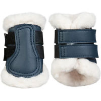 Produktbild von HKM Comfort Gamaschen für Shettys aus Kunstleder in Blau