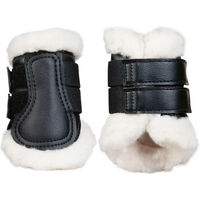 Produktbild von HKM Comfort Gamaschen für Shettys aus Kunstleder Schwarz