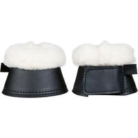 Produktbild von HKM Comfort Gamaschen und Hufglocken für Shettys aus Kunstleder in Schwarz