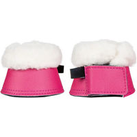 Produktbild von HKM Comfort Hufglocken für Shetty aus Kunstleder in Rosa
