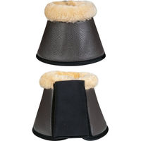 Produktbild von HKM Comfort Hufglocken und Gamaschen Mini Shetty Dunkelgrau