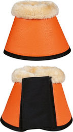 HKM Comfort Hufglocken und Gamaschen Set Orange für Mini Shetty – Bild 1 von 1