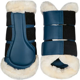 HKM Comfort Mesh Gamaschen für Pferde aus Stoff in Blau Größe S – Bild 1 von 1