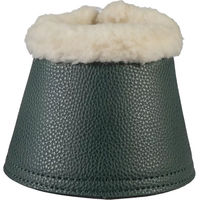 Produktbild von HKM Comfort Premium Fur II Hufglocken aus Kunstleder in Grün Größe XL