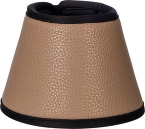 HKM Comfort Premium Hufglocken aus Kunstleder in Braun und Beige Größe M – Bild 1 von 1