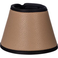Produktbild von HKM Comfort Premium Hufglocken aus Kunstleder in Braun und Beige Größe M
