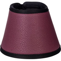 Produktbild von HKM Comfort Premium Hufglocken aus Kunstleder in Rot Größe L