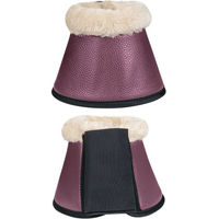 Produktbild von HKM Comfort Premium Hufglocken Fur Ballenschutz Weinrot XXL